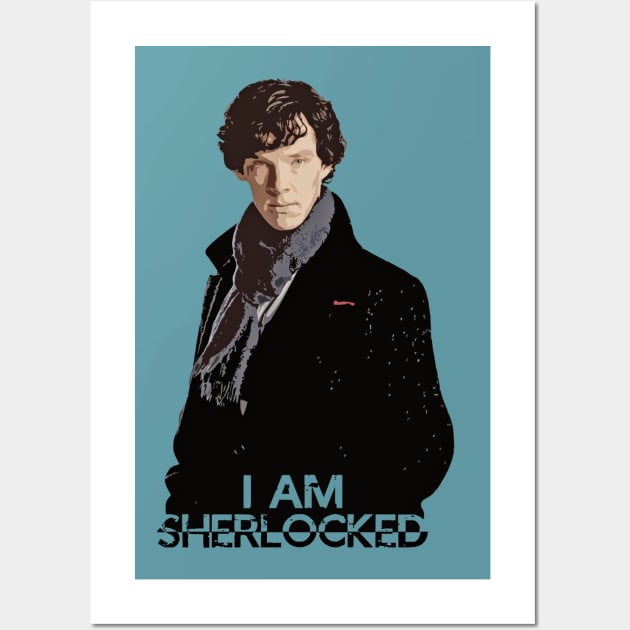 I am Sherlocked Wall Art by MoreThanComics